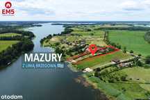 Mazury. Komfortowa posiadłość z linią brzegową.