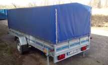 przyczepa plandeka dmc750kg 4m