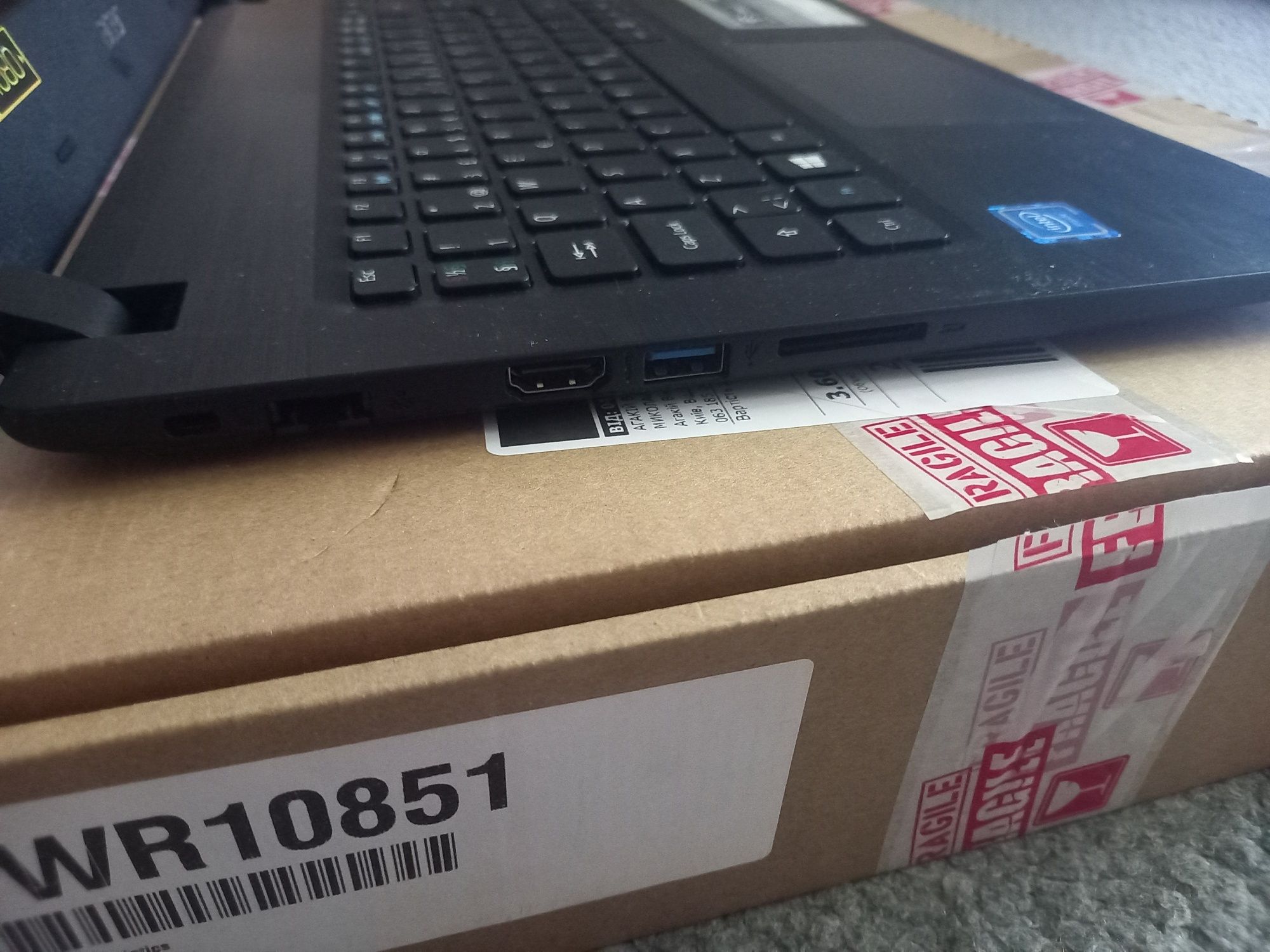 acer a114-31  celeron 3350/4 ddr3/64Gb