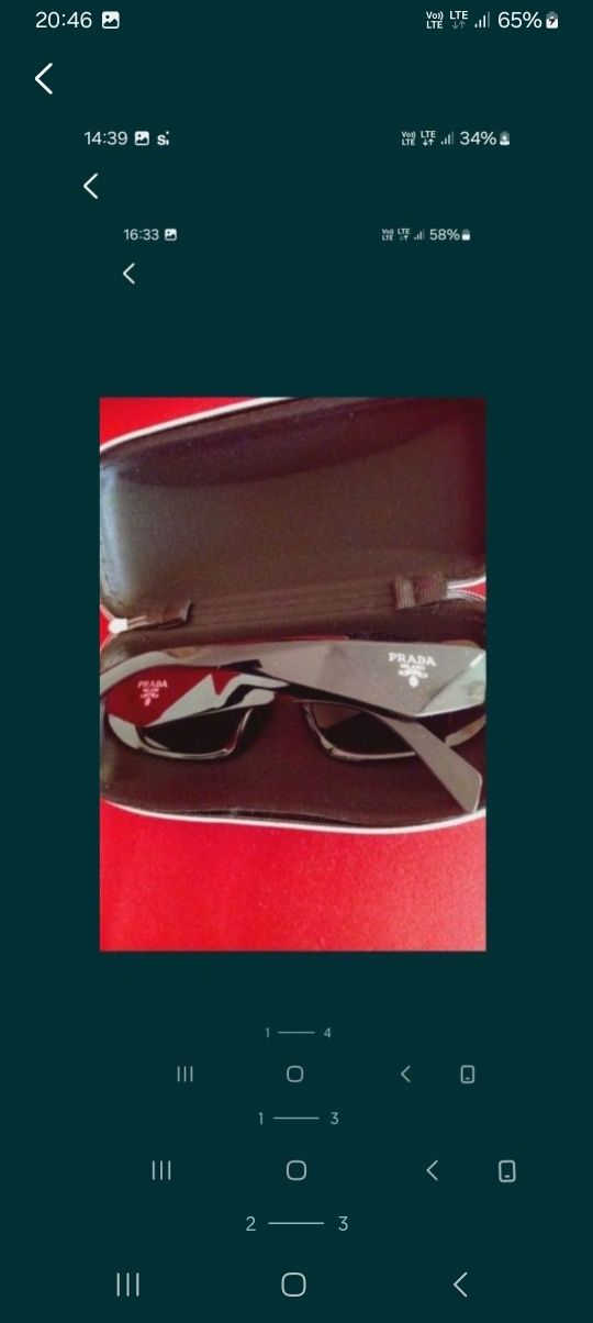 Okulary przeciwsłoneczne prada