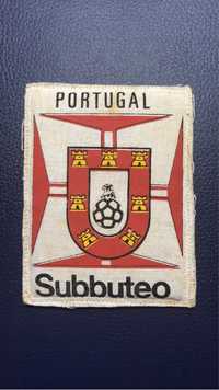 Emblema raro antigo da Federação Portuguesa de Subbuteo