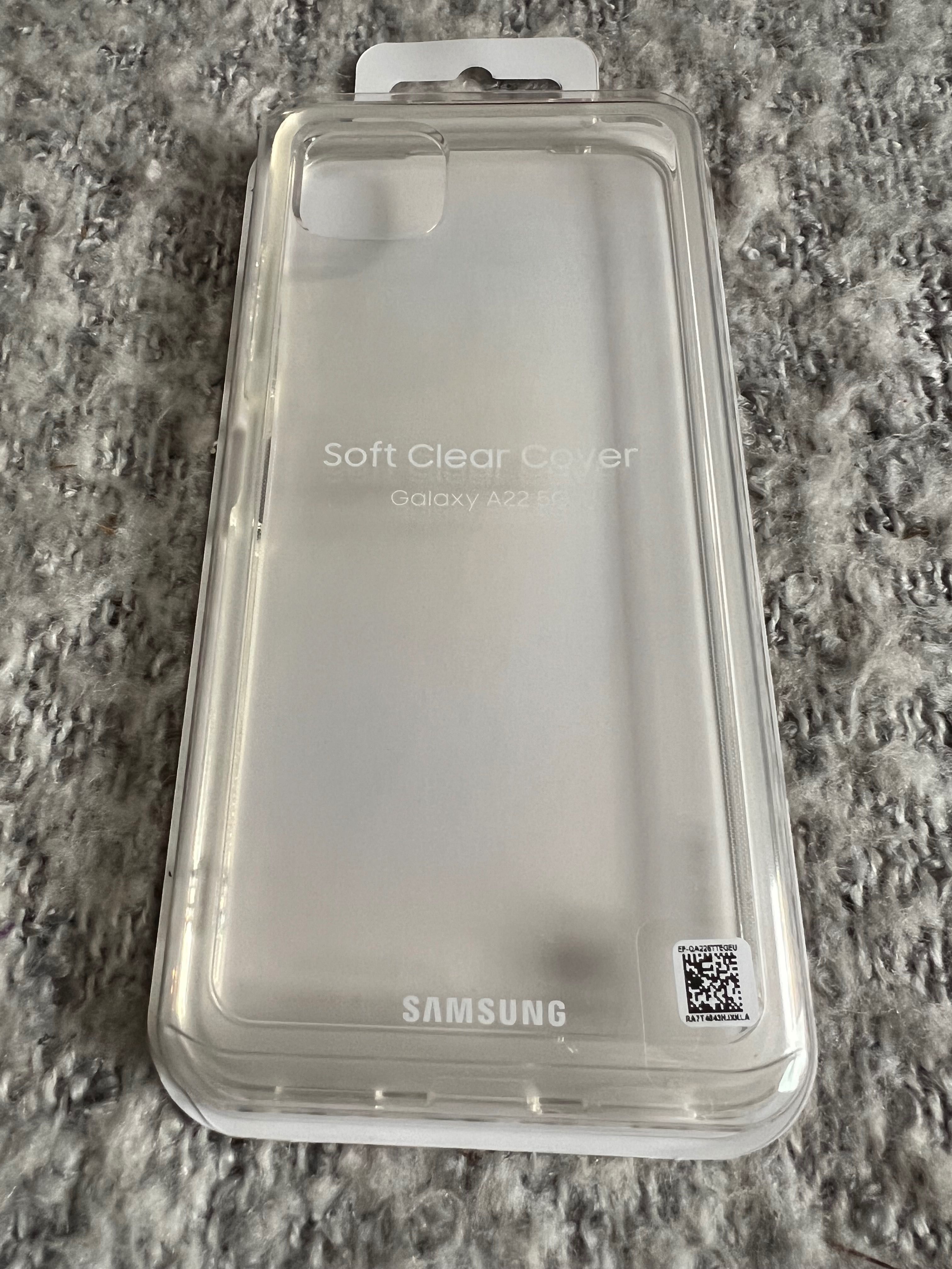 Przezroczyste etui Soft clear Cover na telefon Samsung Galaxy A22 5G