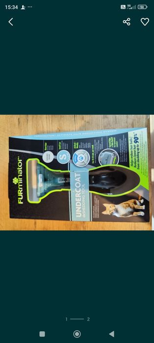 Furminator grzebień dla kota