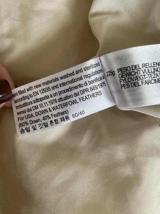 Zara kurtka puchowa XL