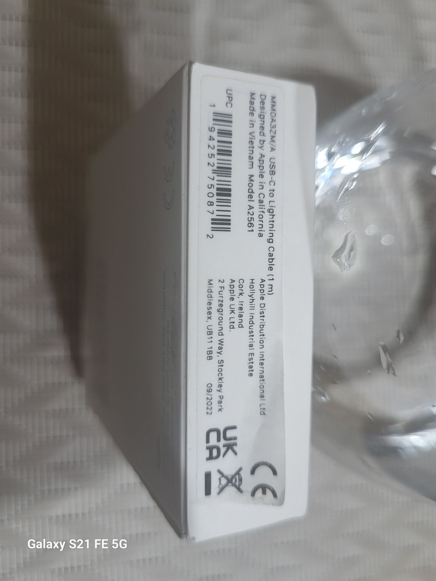 Nowy Oryginalny Kabel USB Typ Apple lightning do iPhone