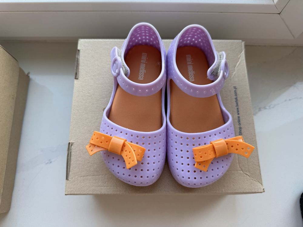 Buty dla dziewczynki r. 24 – Zara, Geox, Mini Melissa