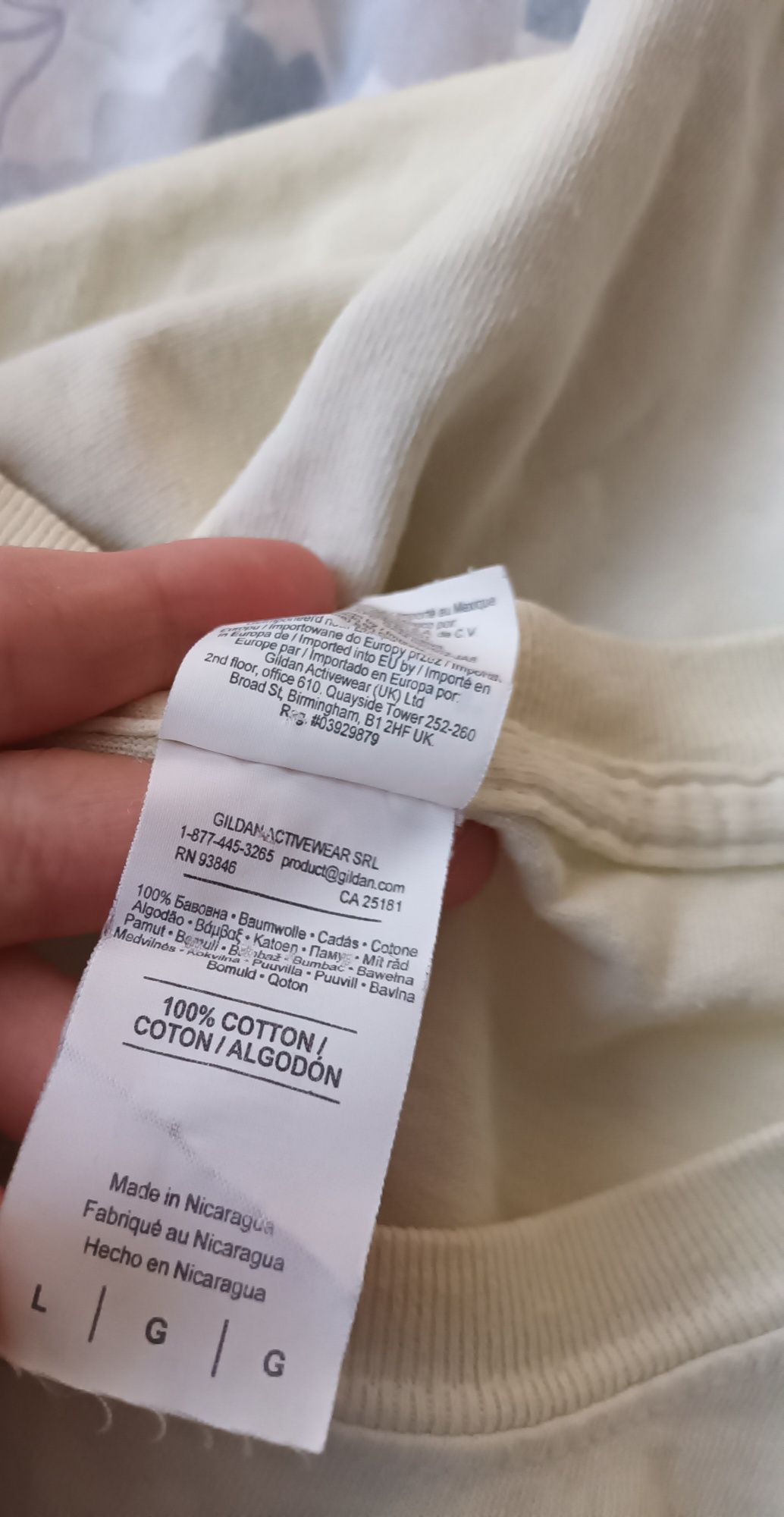 Bawełniana męska koszulka T-shirt z nadrukiem
