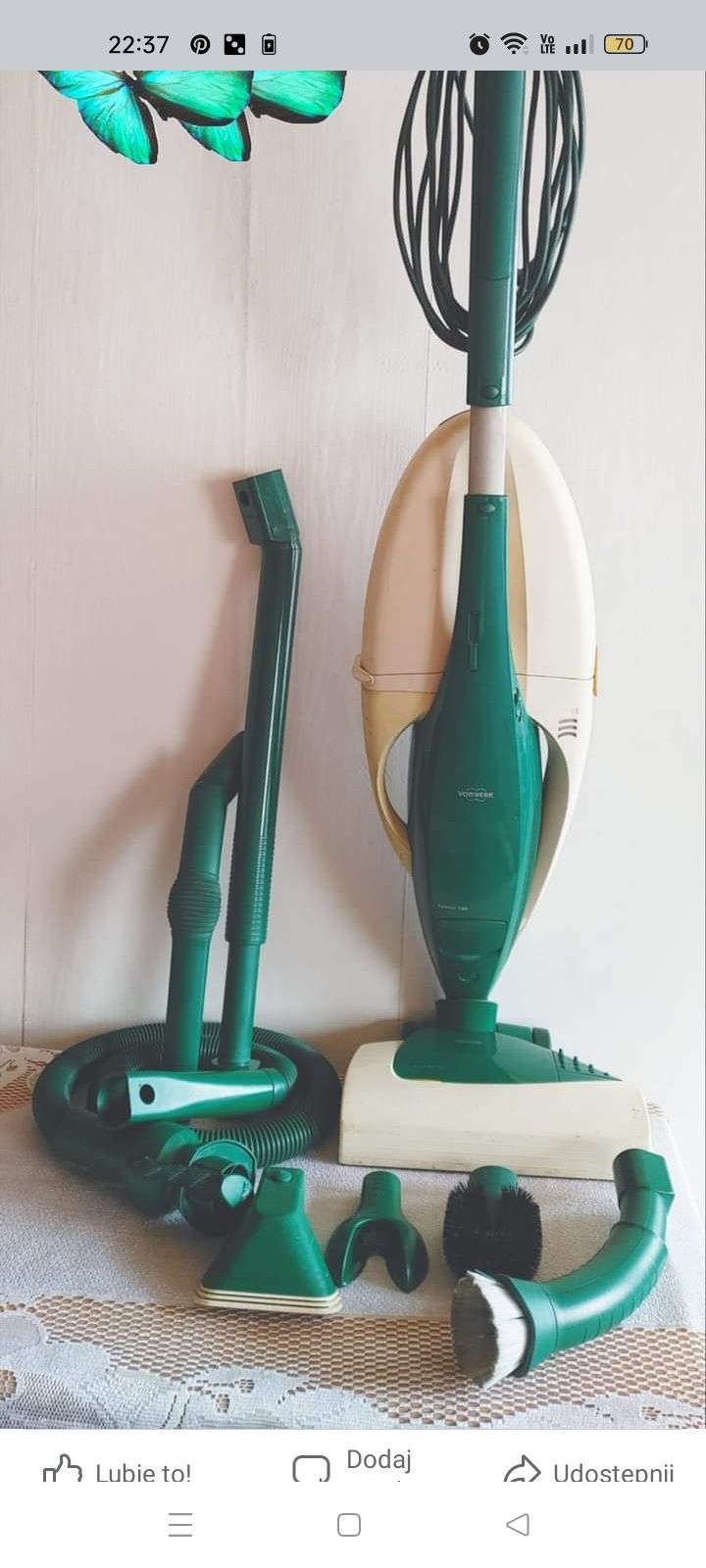 Odkurzacz Volverk kobolt 130