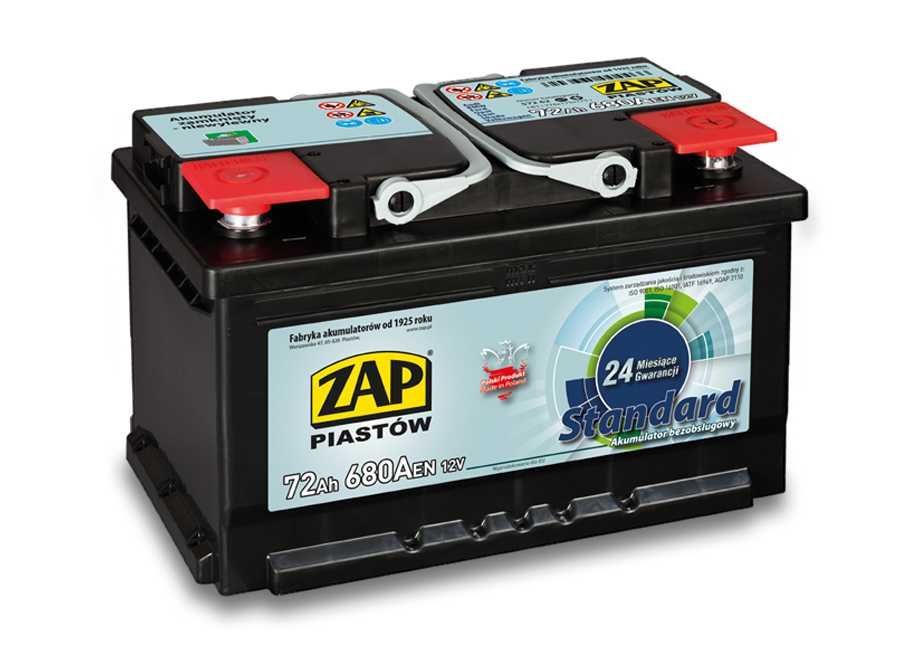 akumulator ZAP PIASTÓW SZNAJDER 72AH 680A 572 62