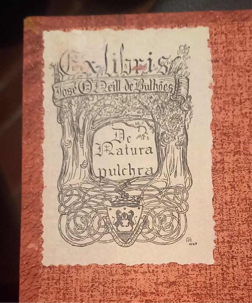 Raul Lino "A Nossa Casa" c/ raro ex-libris de José O'Neill de Bulhões
