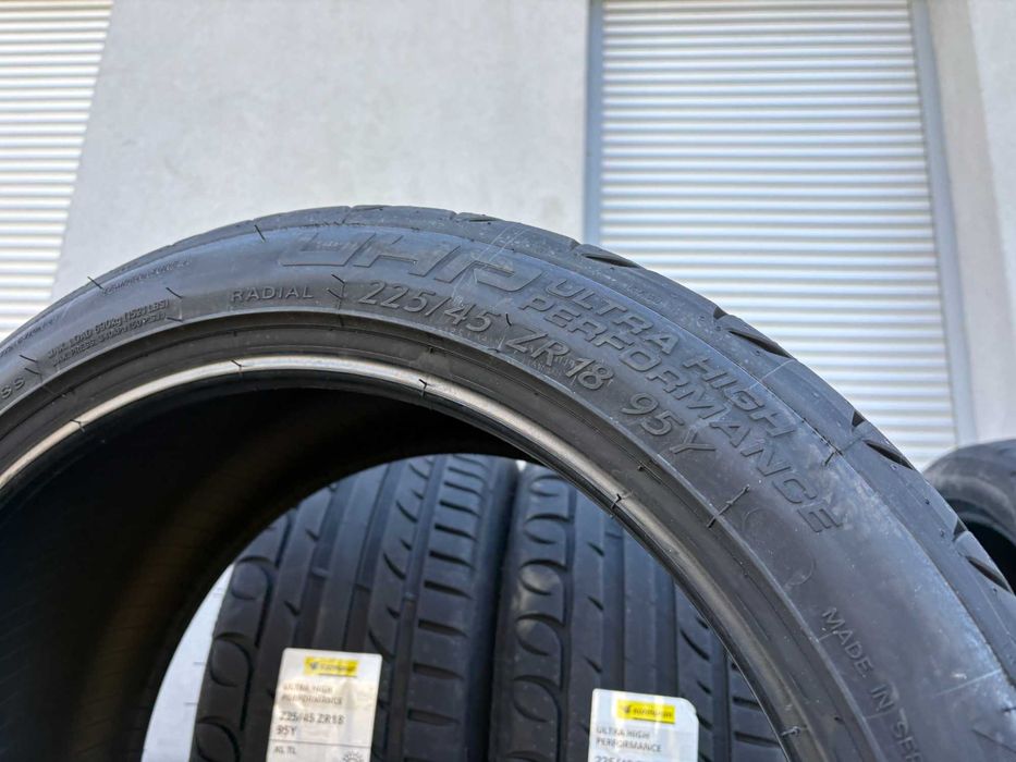 4szt. letnie 225/45R18 Kormoran UHP 95Y XL 2025 rok! NOWE gwaran 5lat
