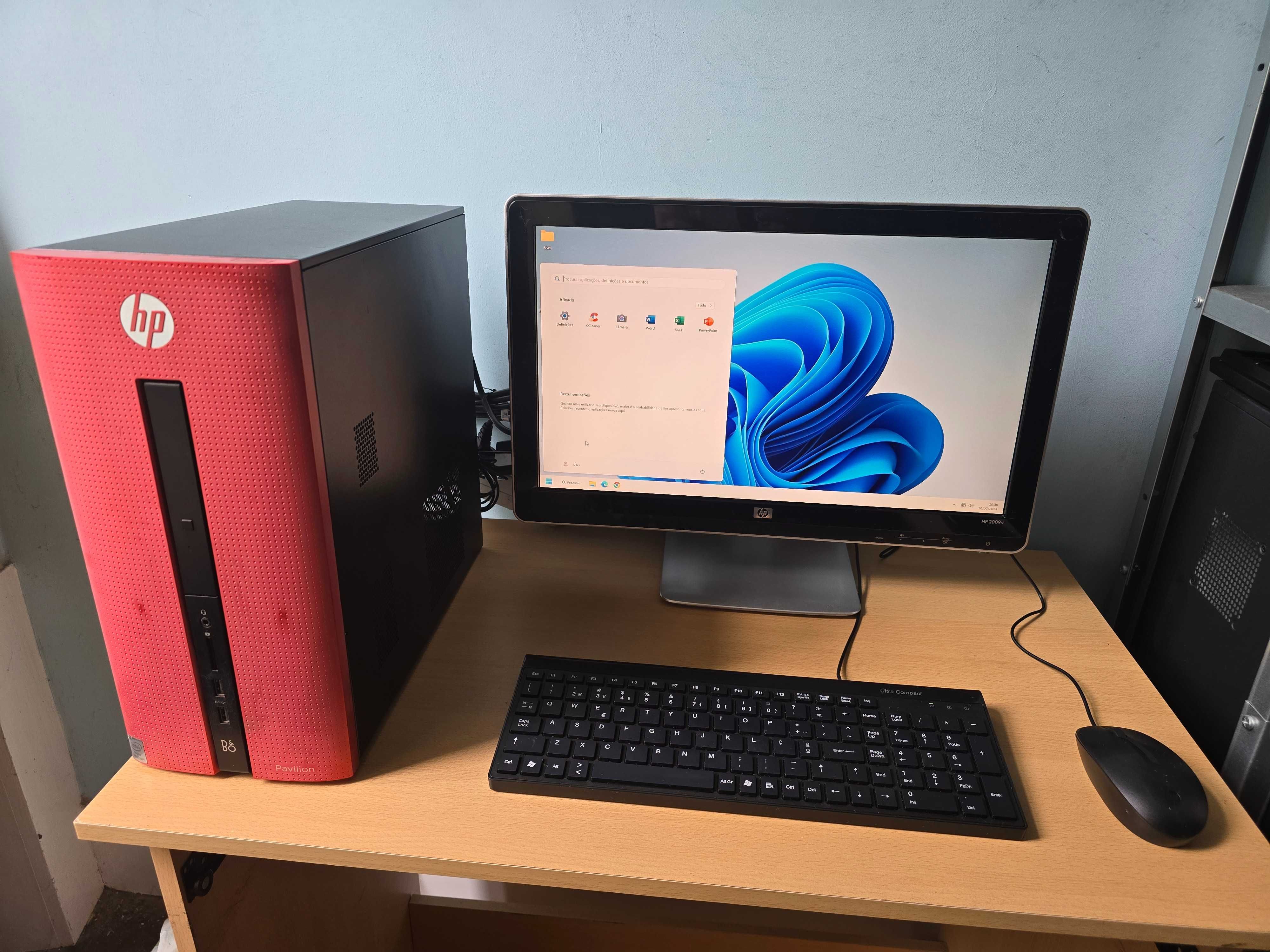 Computador Fixo HP Pavilion 550-107np Como Novo