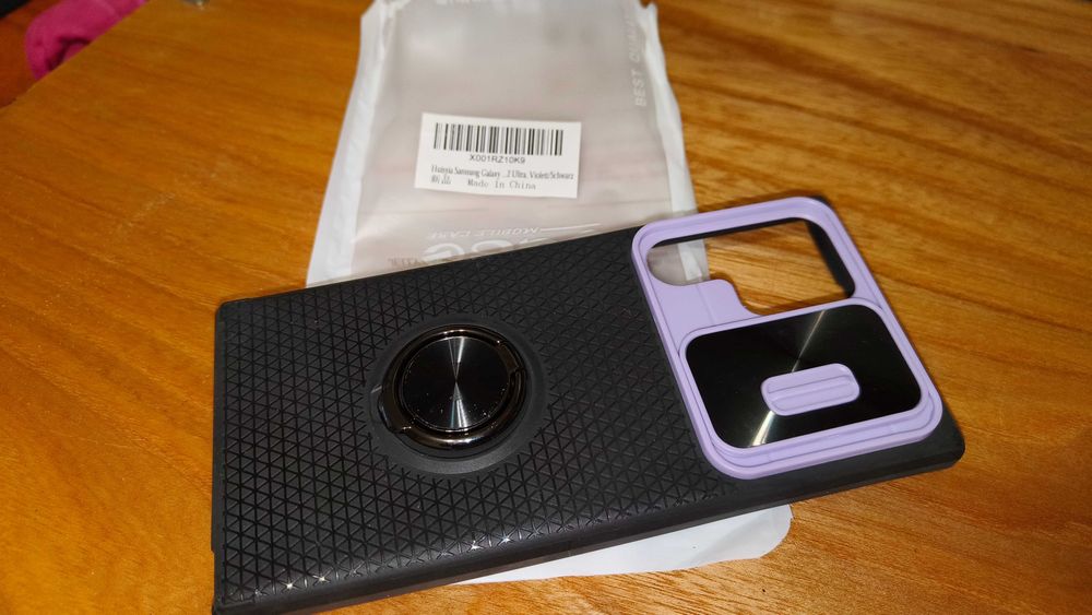 Etui z podpórką i zasłoną na aparat do Samsung S22 Ultra jak nowe