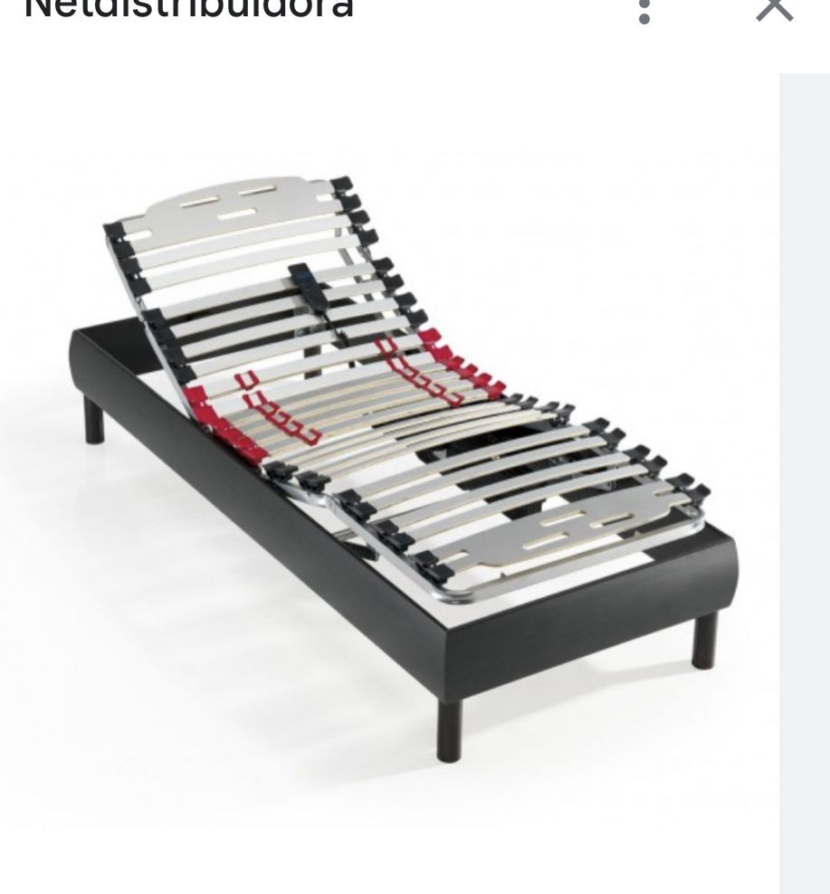 Cama de estrado articulado 105x200 cm Mediterraneo Ergomed
