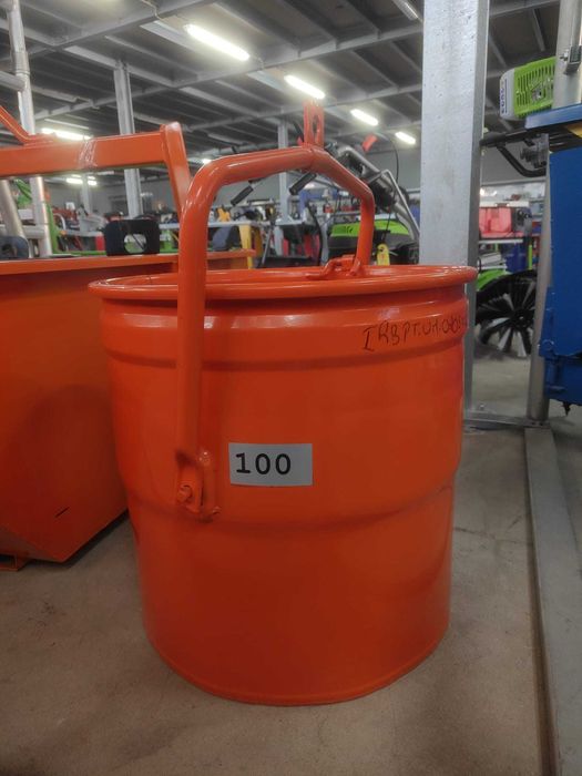 Balde Basculante p/ Guincho/Grua IRBAL Capac:. 100 Lts JL20