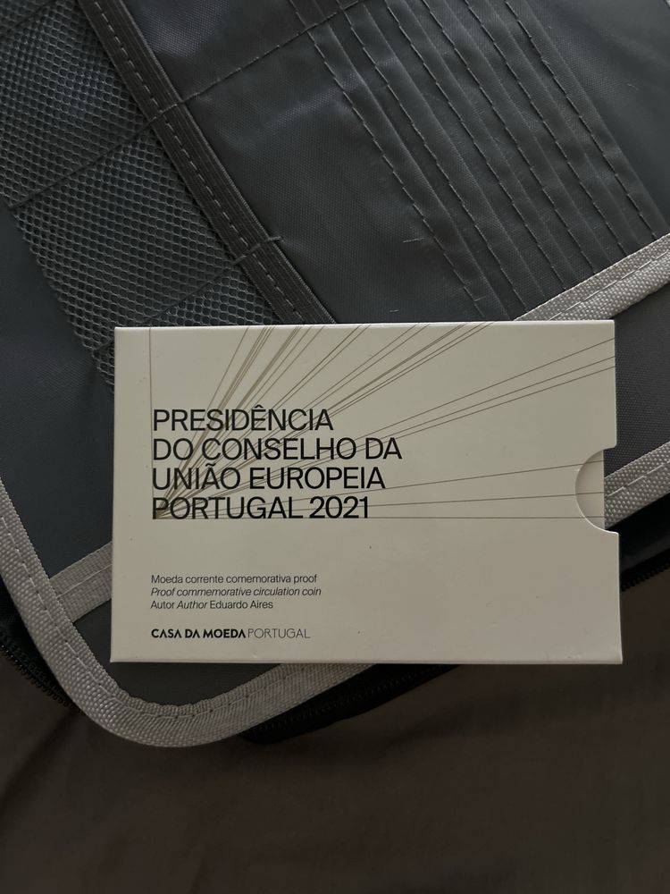 2€ Proof 2021 Presidencia do cincelho da UE