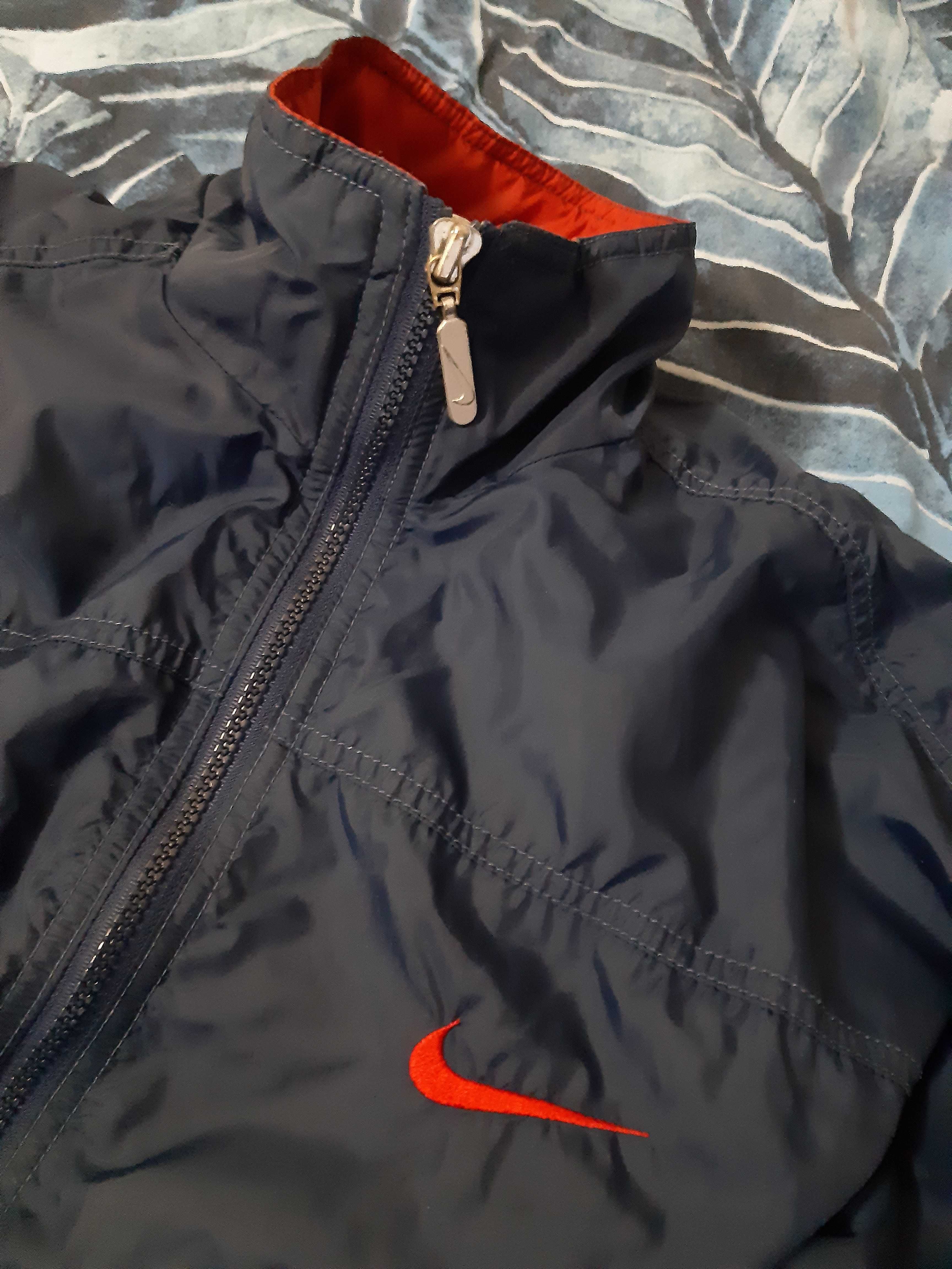 VINTAGE Kurtka Bluza Nike Granatowa L Wiosna Jesień