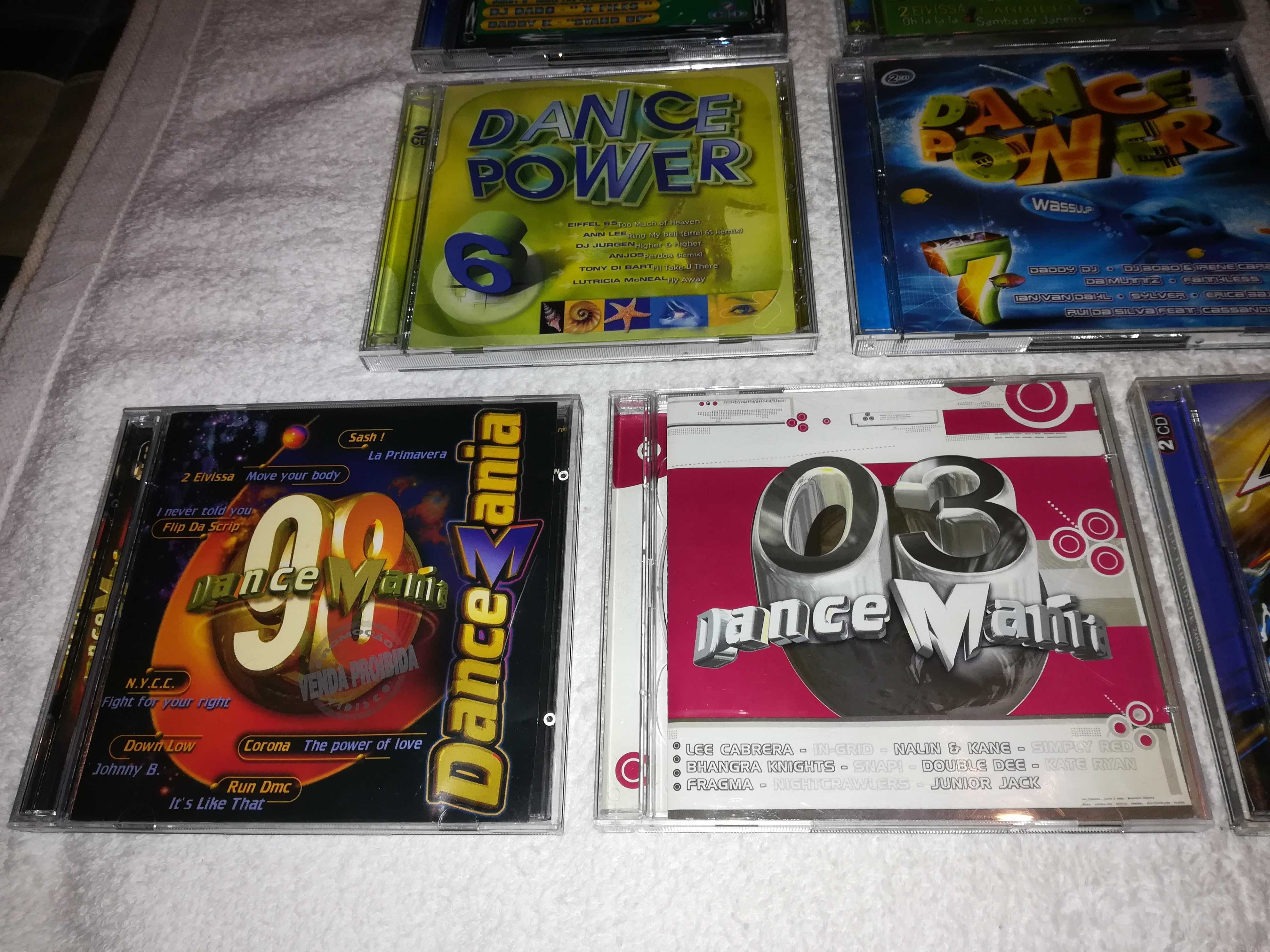dance power, mania, electricidade, supermix (música discoteca) 2 cds