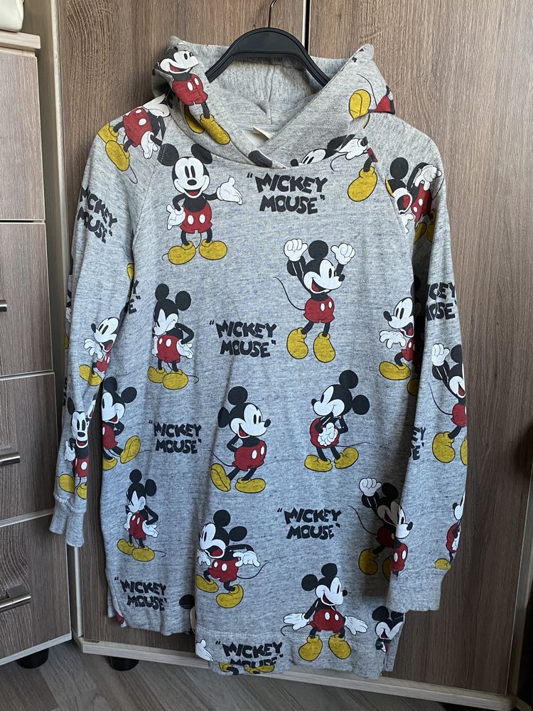 Zara платье с капюшоном ( 164 см )