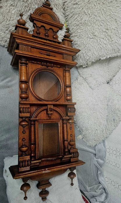 Skrzynia od zegara XIX w. 1850 r. 110 cm