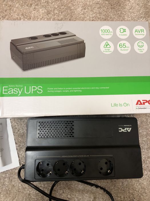 Безперебійник ups 1000ВА/600ВТ