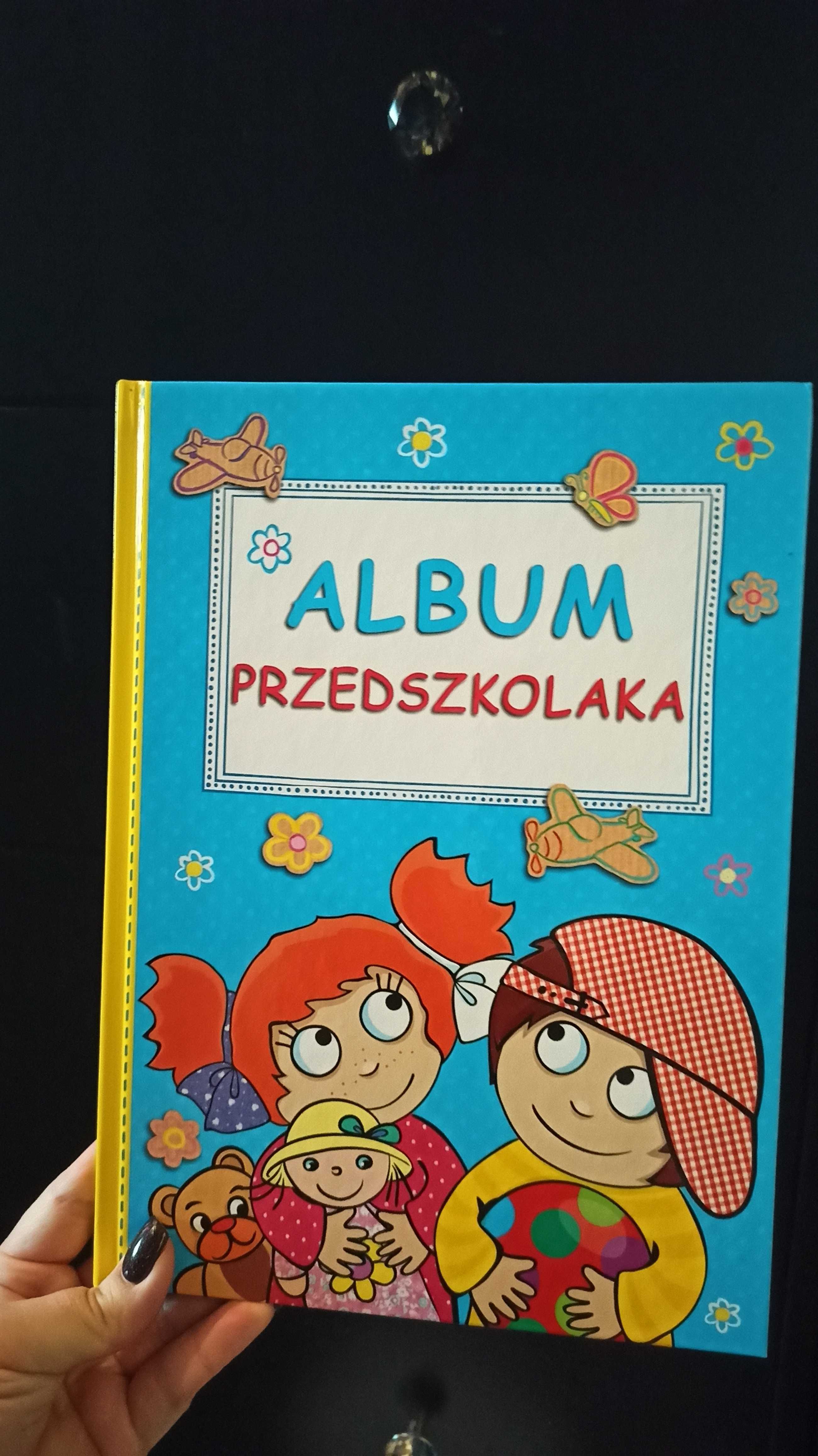 Nowy album przedszkolaka format a4, twarda oprawa
