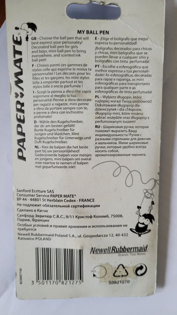 Długopis z wkładem Papermate