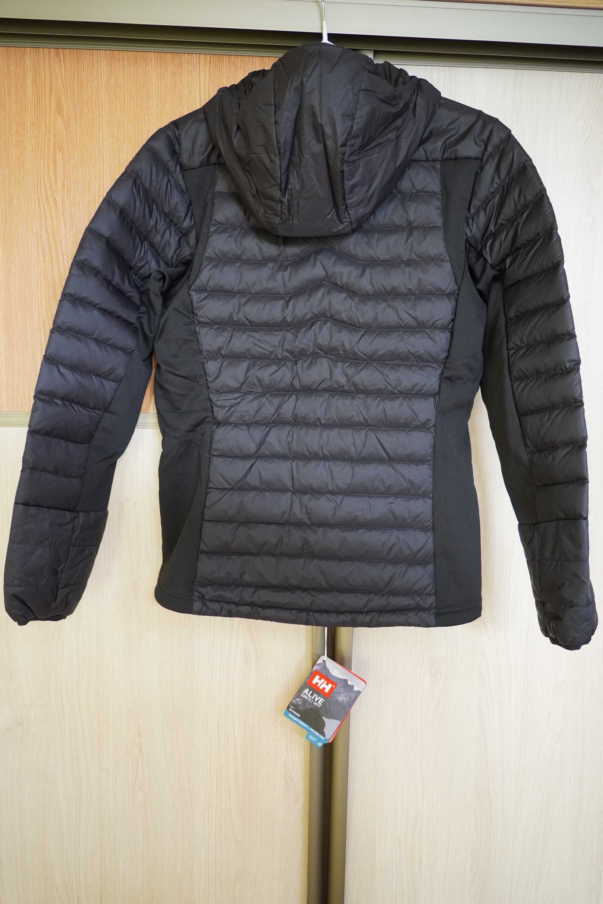 Kurtka Zimowa Helly Hansen Verglas Hybrid Ins Hooded Down, Czarna M