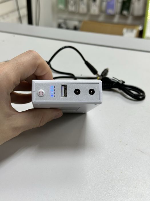 ДБЖ для роутера 10000 мач 38w безперебійник wifi white 10400 mah білий