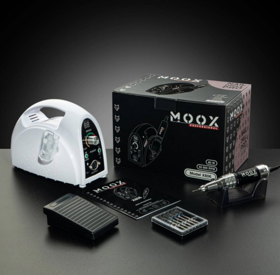 MOOX Frez Urządzenie do manicure I pedicure Nowe profesjonalne