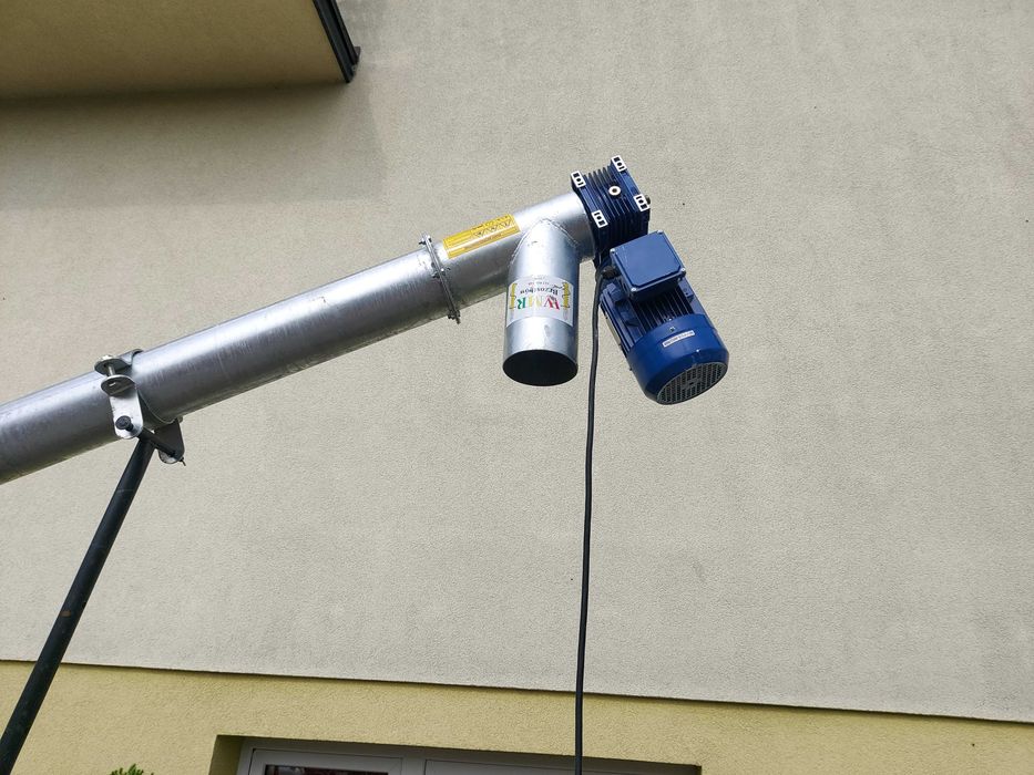 Kosz ocynk żmijka  do zboża przenośnik na motoreduktor fi 110 140