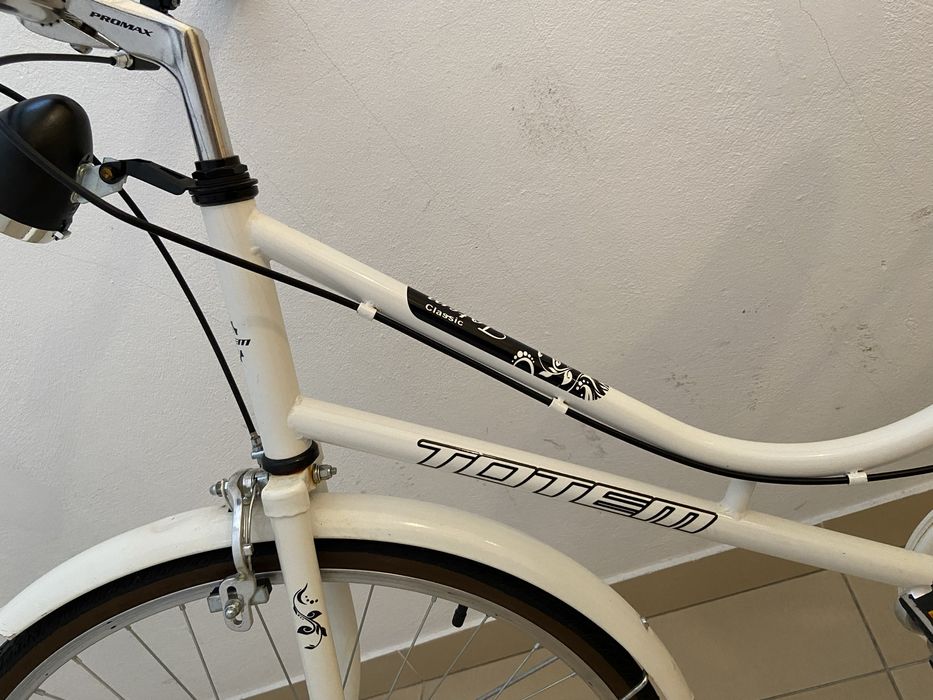 Bicicleta Vintage branca adulto