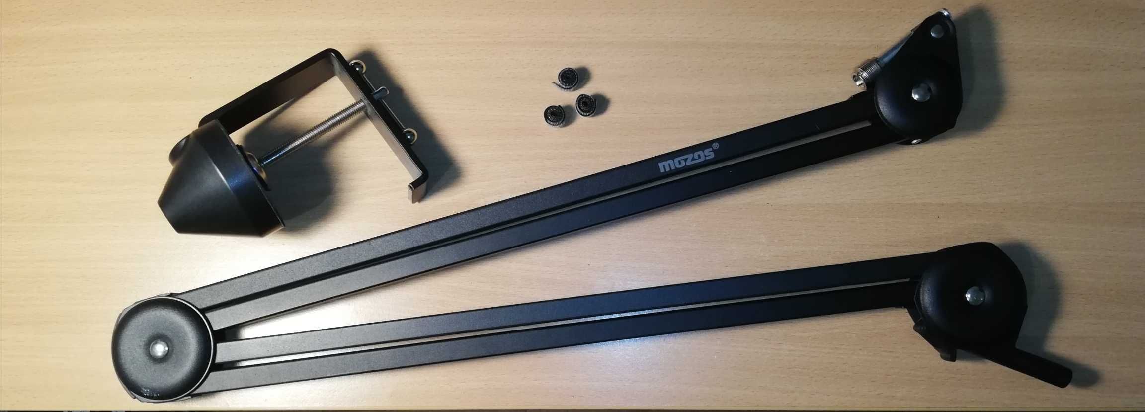 Mikrofon Snab HF-50 (SNB026) + Statyw mikrofonowy Mozos SB36 (ZESTAW)