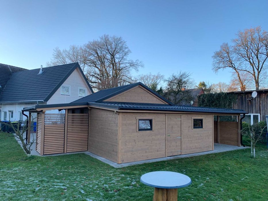 Domek narzedziowy drewutnia, domek letniskowy