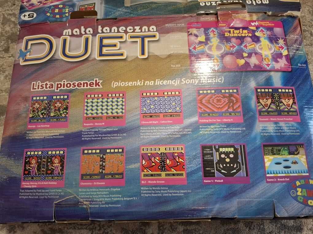 Dromader Mata Do Tańczenia "Duet", Dwuosobowa