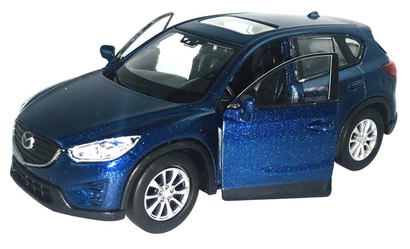 Mazda CX-5 model metal WELLY 1:34 niebieski