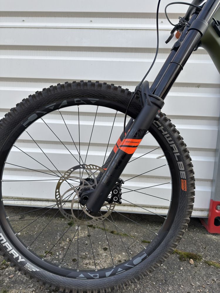 Cube two 15 hpc sl 29 L dh downhill carbon rower zjazdowy jak nowy