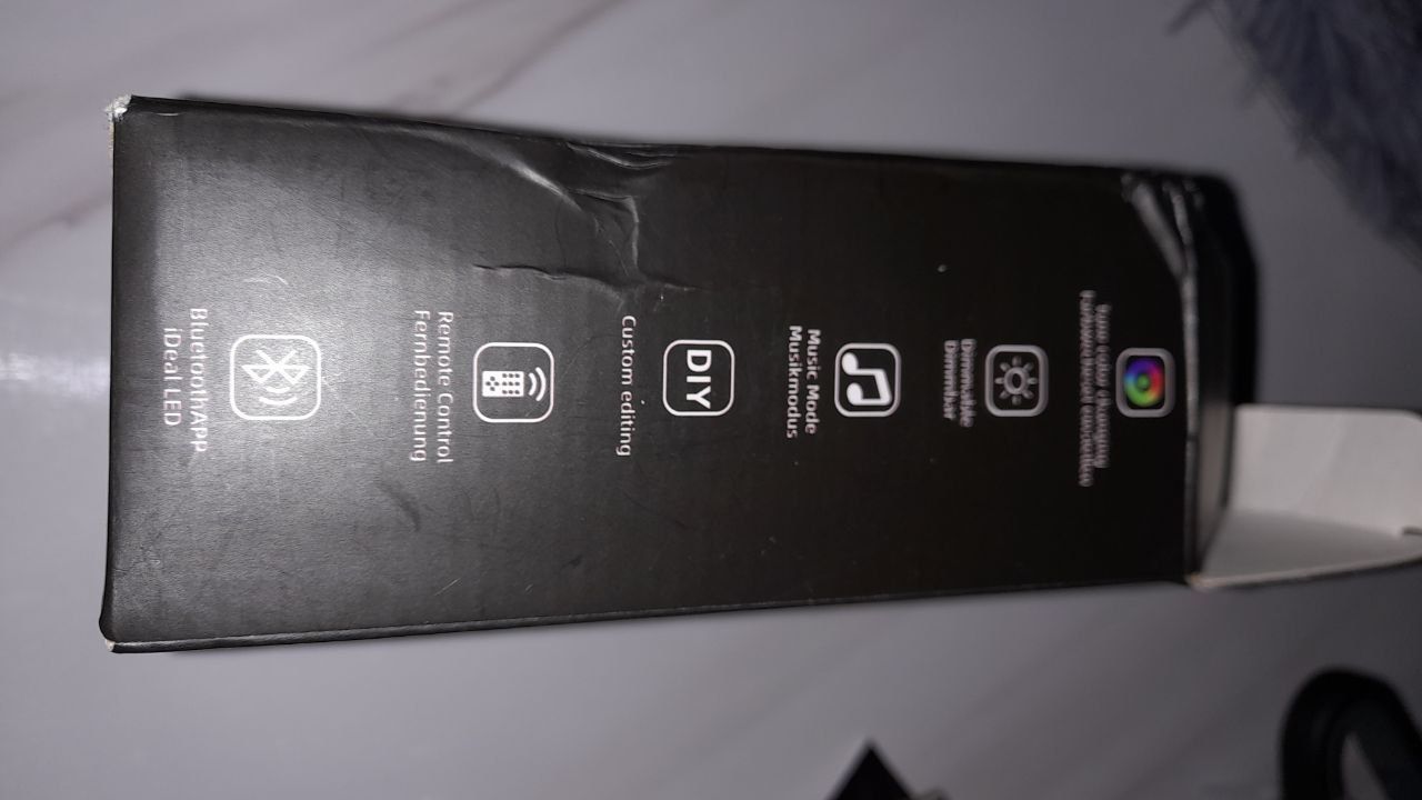 Rgb гірлянда 20м з пультом