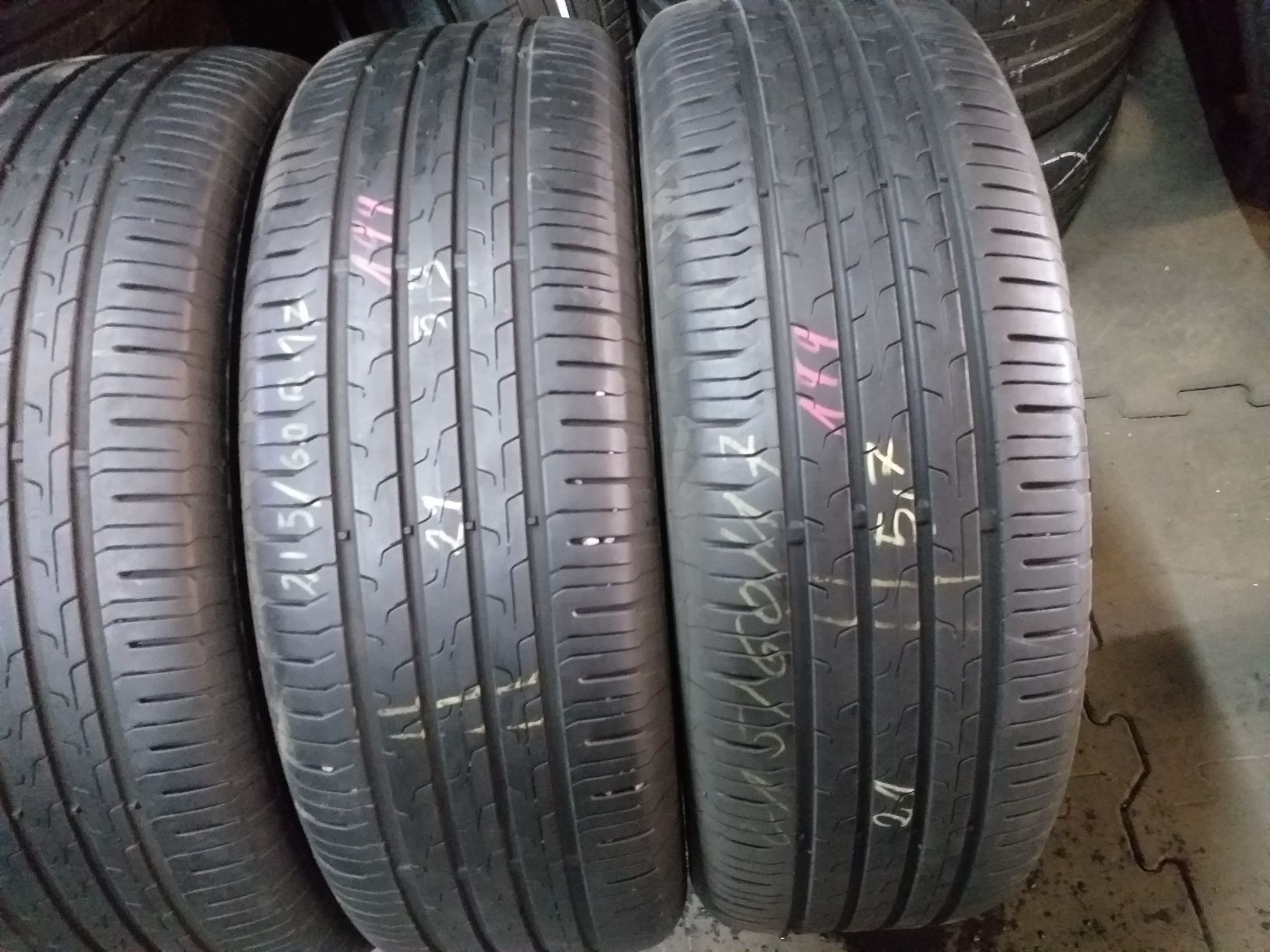 Opony 215/60R17 Continental EcoContact 6