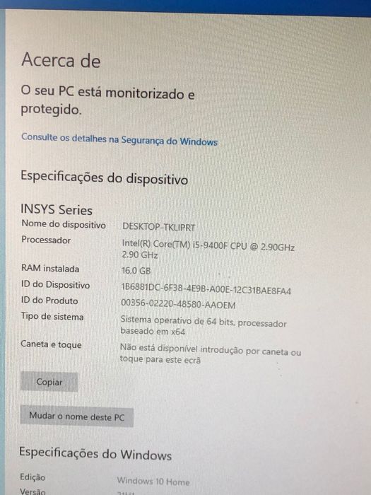 Desktop Gaming (Bom estado)