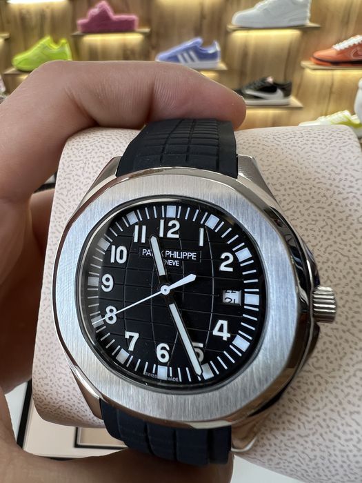 ‼️Знижка‼️ Годинник PATEK PHILIPPE Aquanaut Black 5167A-001