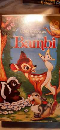 kaseta vhs bajka bambi wydanie niemieckie