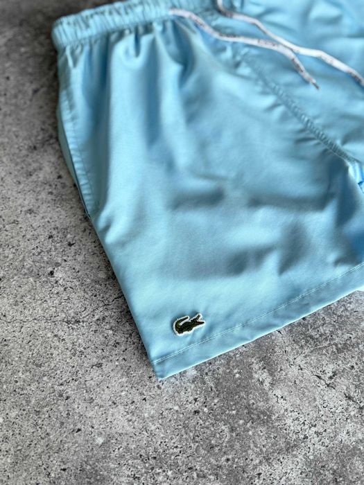 Шорти купальні Lacoste Blue Premium для плавання пляжні з бірками i57