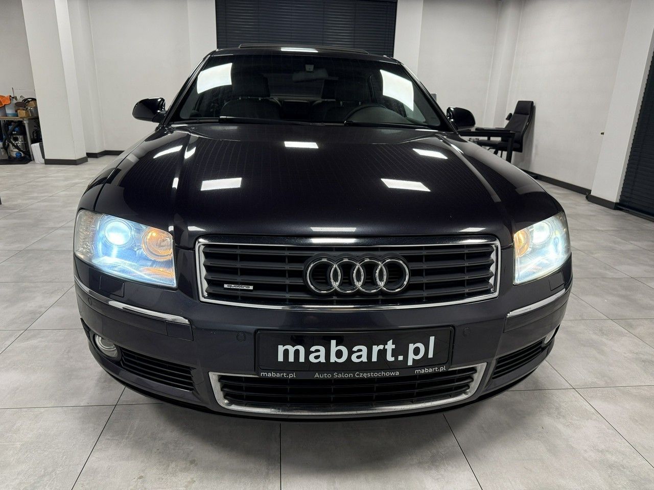 Audi A8 4.2 V8 MPI QUATTRO 334KM*Xenon*BOSE*KEYLESSGO na Odcisk*Solar Dach*