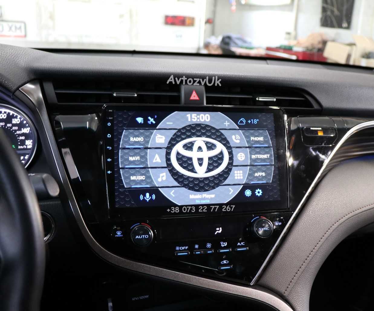 Магнитола CAMRY 70 Toyota 80 Кемри 8 GPS 75 2 дин CarPlay Android 14