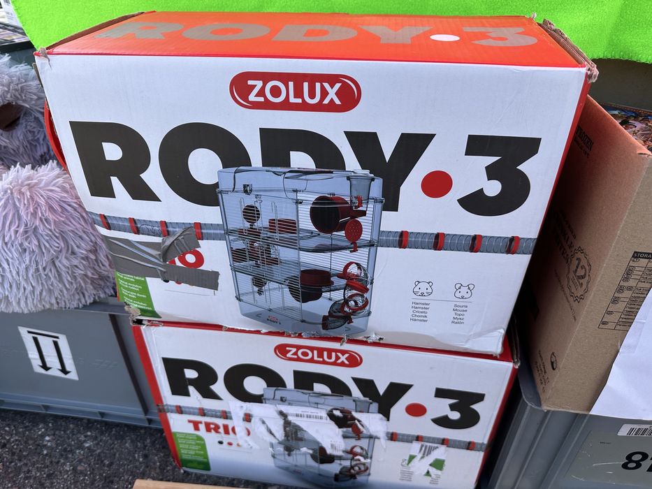 Klatka dla chomika, myszy, myszoskoczka