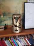 Porta velas dourado