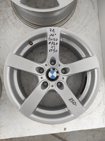 71 Felgi aluminiowe BMW R 16 5x120 otwór 72,5 ET 30 ŁADNE