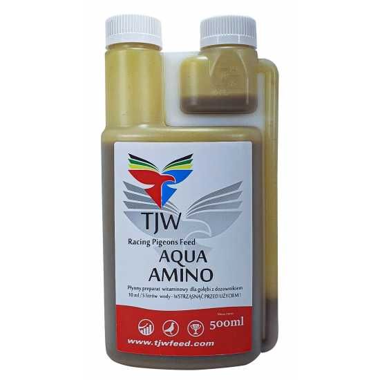 TJW Aqua Amino 500 ml Aminokwasy, witaminy i płynne drożdże dla gołębi