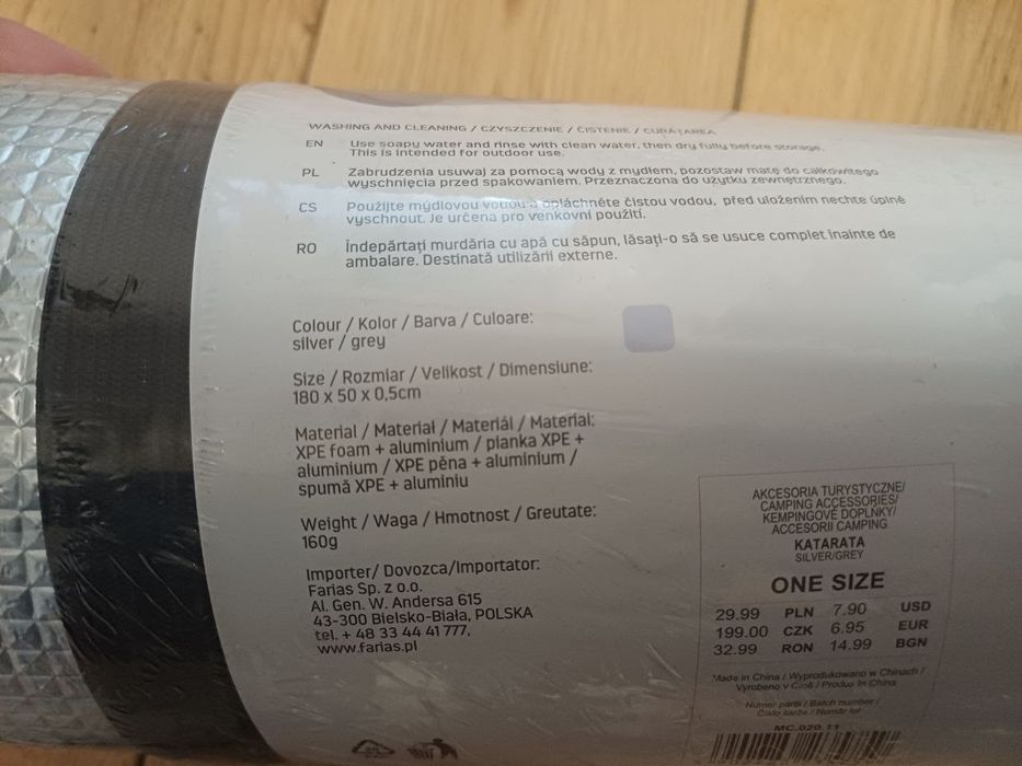 Karimaty do ćwiczeń 10 sztuk różne rodzaje